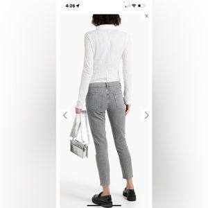 RAG & BONE
Cate cropped mid-rise skinny jeans. New with no tags